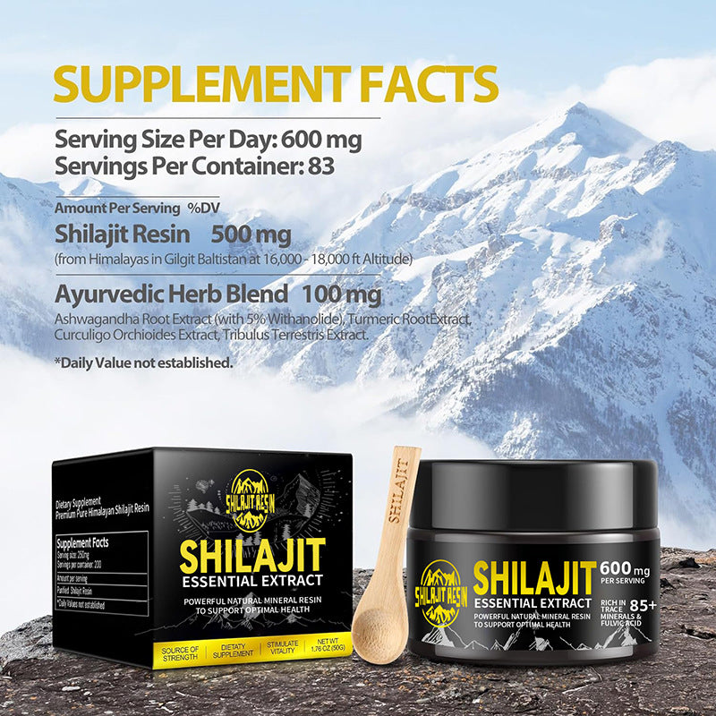 Shilajit Resin Ointment 50g Natural Supplement